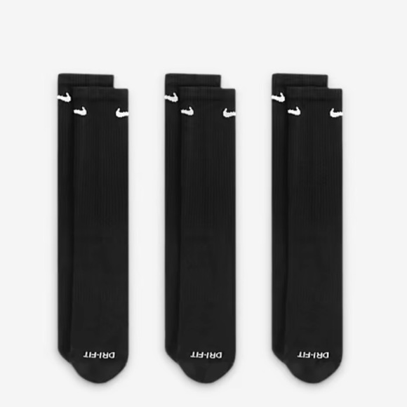 Nike 
Training Crew Socks (3 Pairs)
Nike Everyday Cushioned - Picture 2 of 12